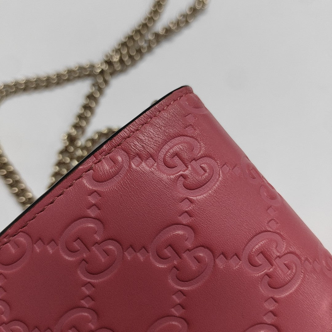 Monogram Calfskin Red