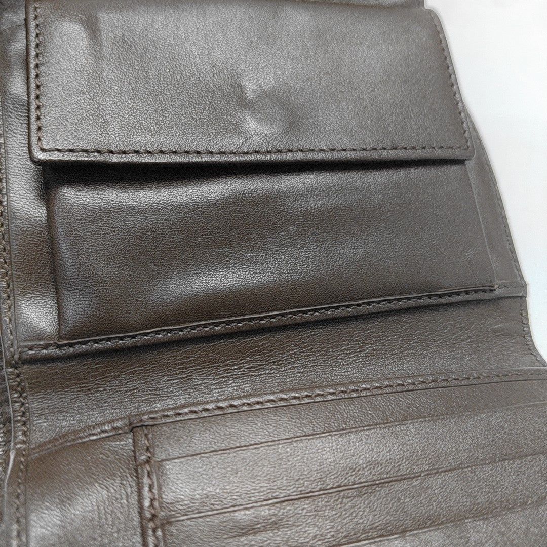 Canvas Wallet Brown