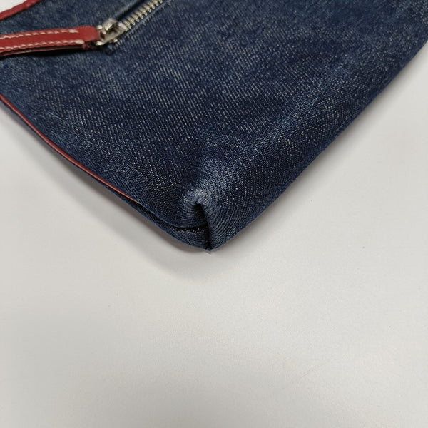 Canvas Shoulder Bag Blue