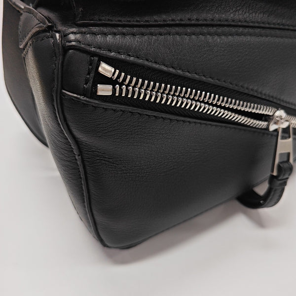 Puzzle Mini Calfskin Black