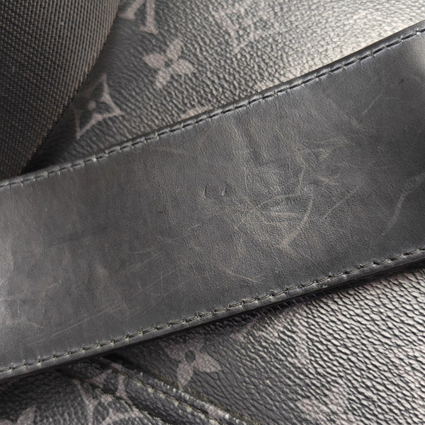 VOYAGER PM Monogram Coated Canvas Black