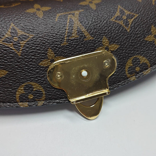 SAINT PLACIDE Monogram Coated Canvas Brown