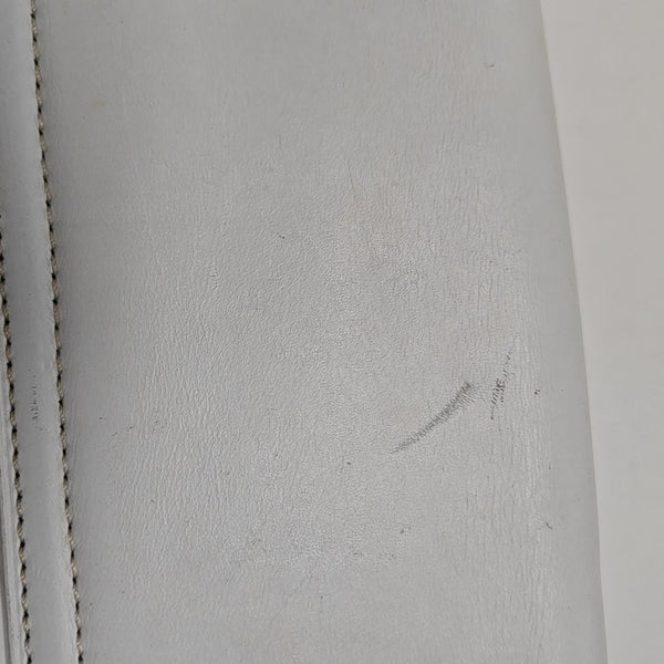 Calfskin Shoulder Bag White