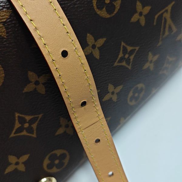 CARRYALL MM Monogram Coated Canvas Brown