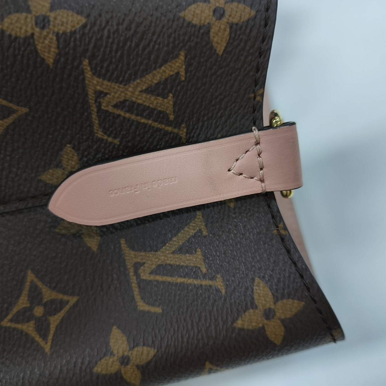 NÉONOÉ MM Monogram Coated Canvas Brown