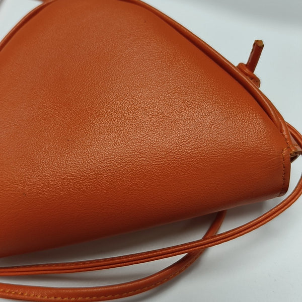 TRIANGLE Calfskin Orange