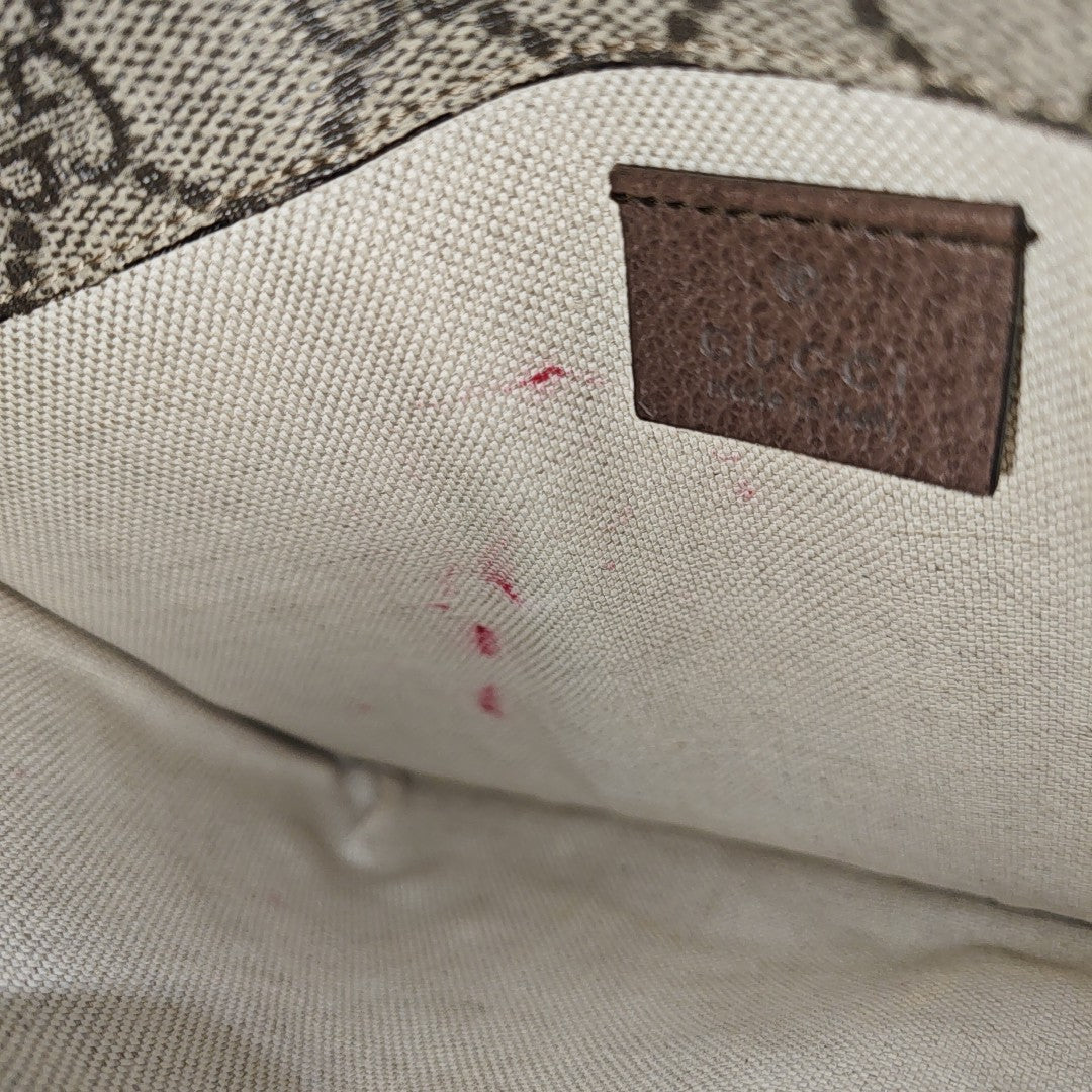 Neo Vintage Monogram Coated Canvas Beige