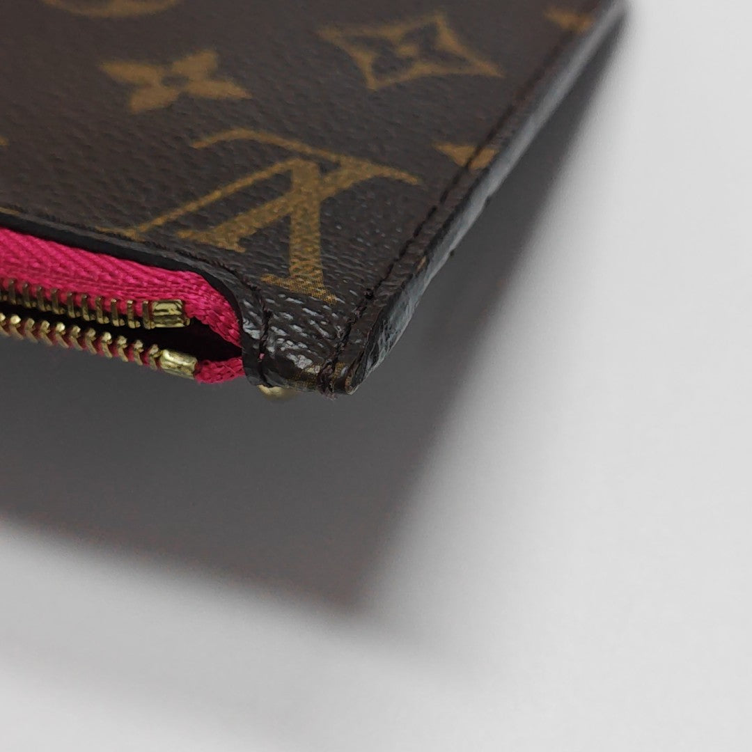NEVERFULL BB Monogram Coated Canvas Brown