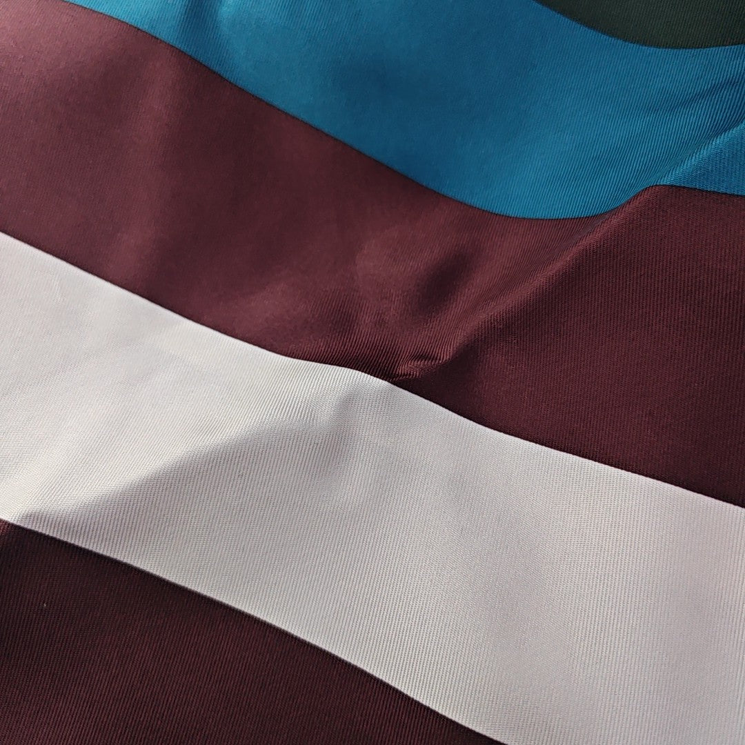 Mulberry Silk Silk Scarf Multicolor