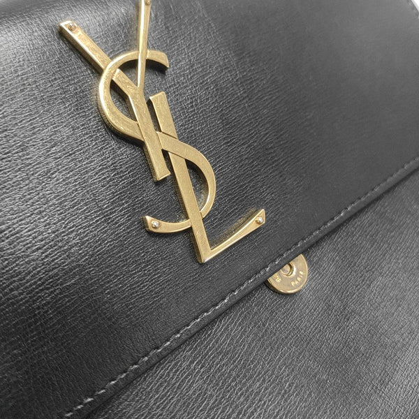 SUNSET Medium Calfskin Black