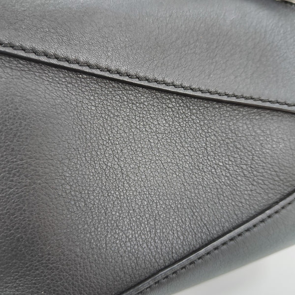 Puzzle Mini Calfskin Black