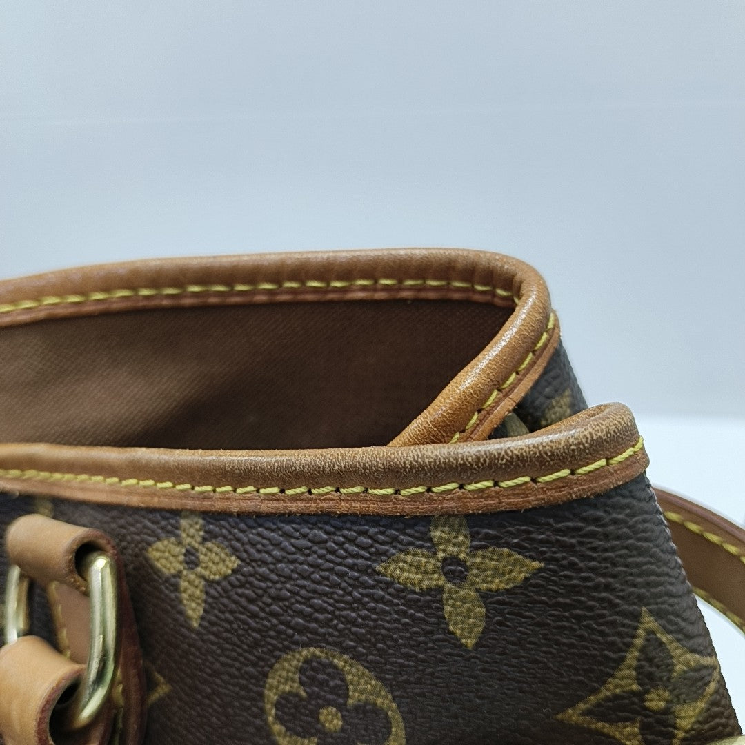 BATIGNOLLES GM Monogram Coated Canvas Brown