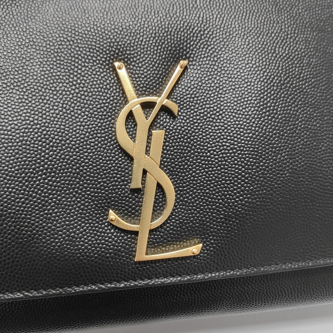 KATE Medium Calfskin Black