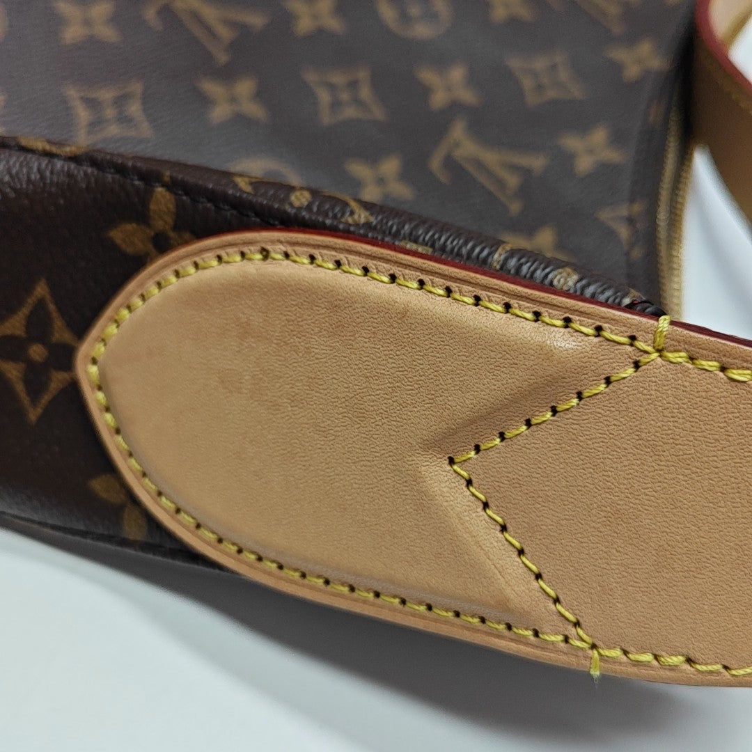 SLOUCHY MM Monogram Coated Canvas Brown