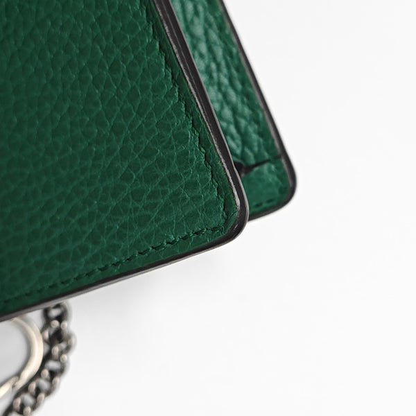 Dionysus Super Mini Calfskin Green