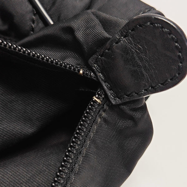 PARIS NEW YORK Quilted Fabric Black