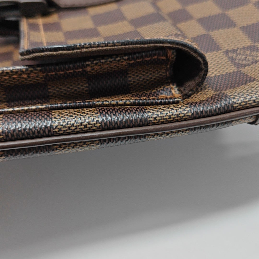 MELVILLE Damier Ebene Coated Canvas Brown