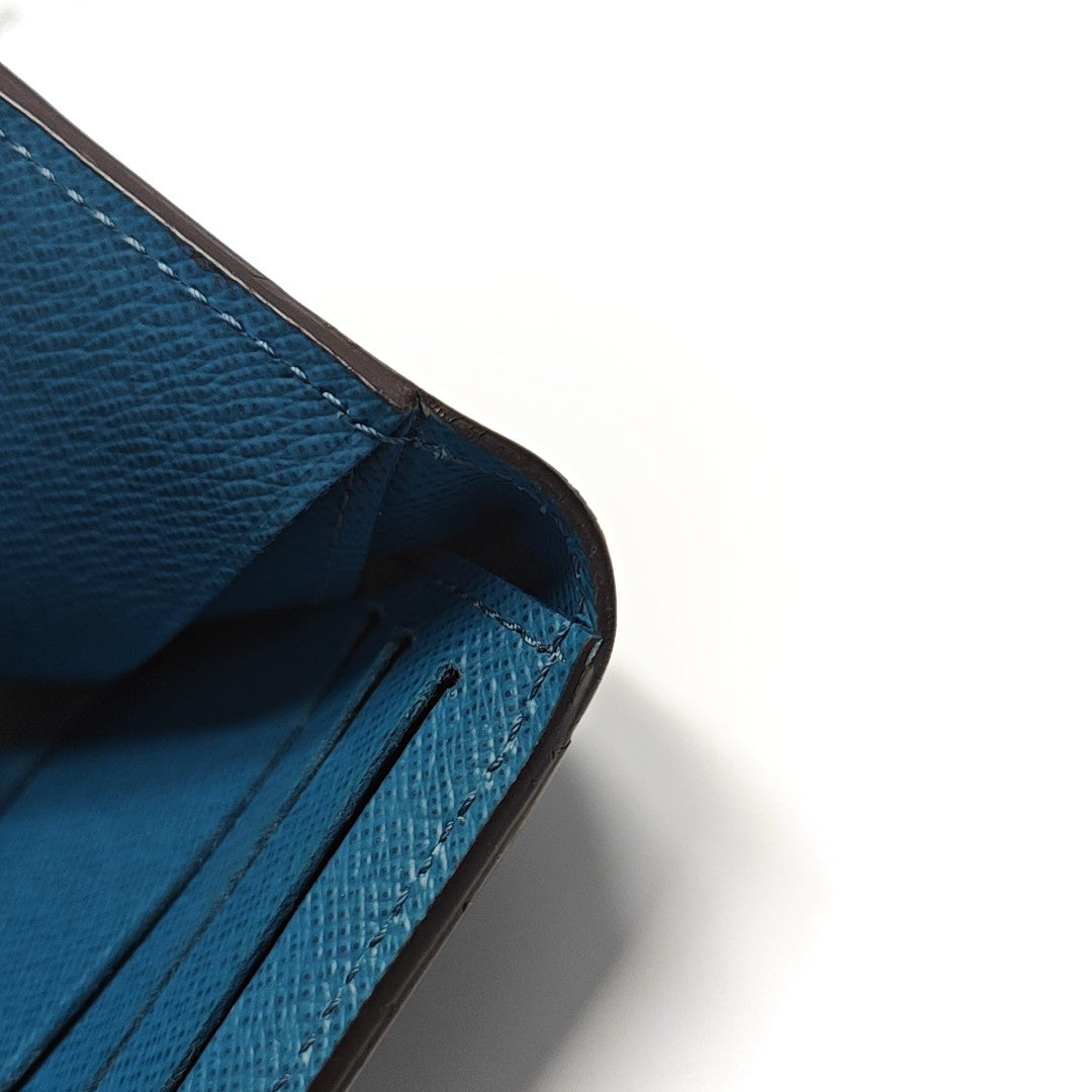 Epi Card Holder Blue