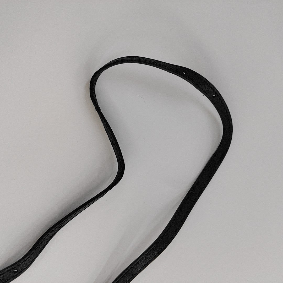Fabric Shoulder Bag Black