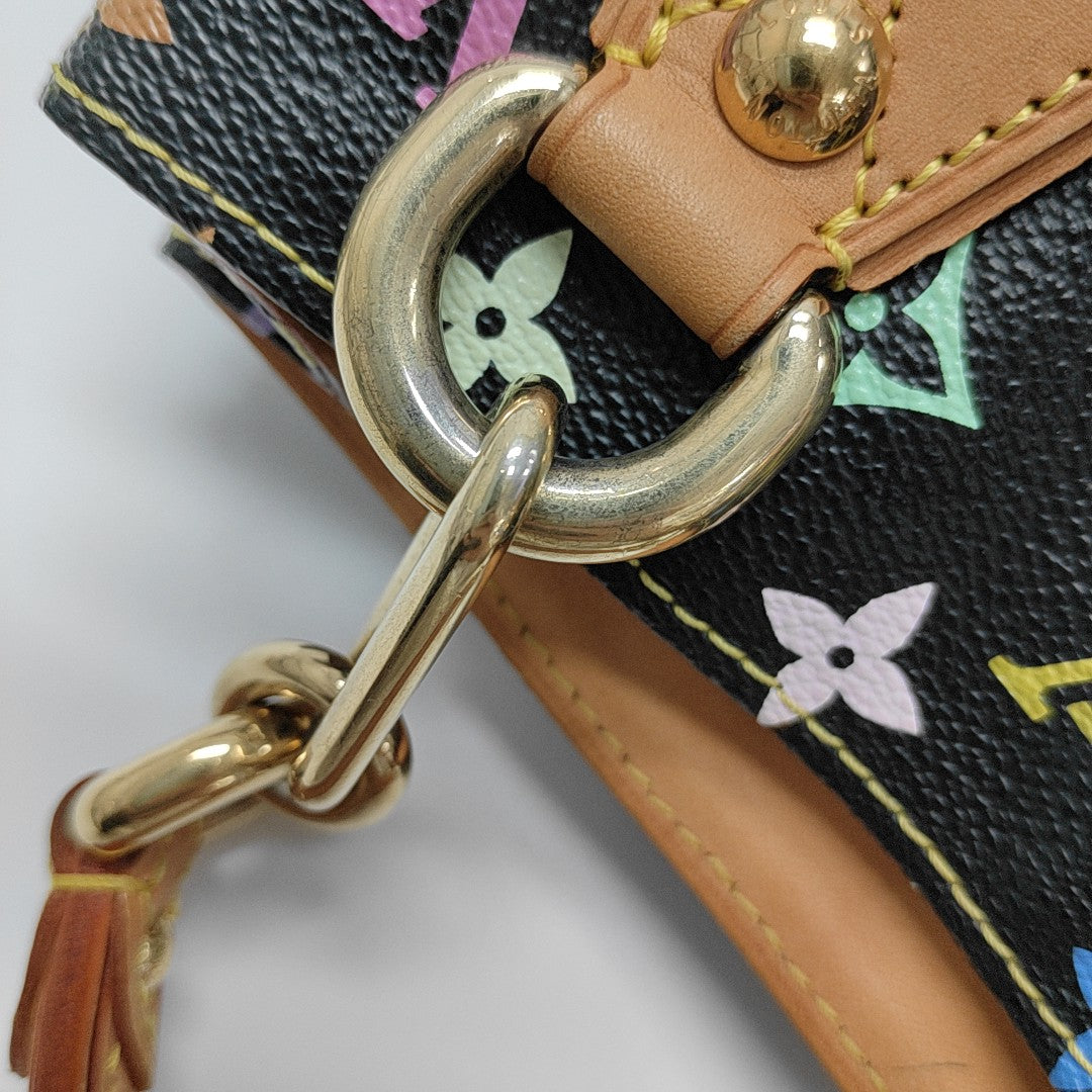 LV × TM AUDRA Monogram Coated Canvas Black