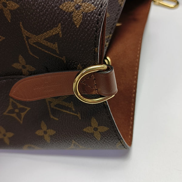 NÉONOÉ MM Monogram Coated Canvas Brown