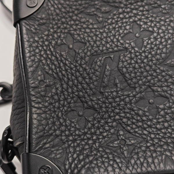 SOFT TRUNK Mini Monogram Calfskin Black