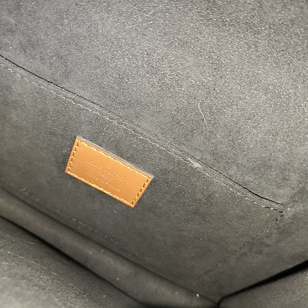 DAUPHINE MM Monogram Coated Canvas Brown