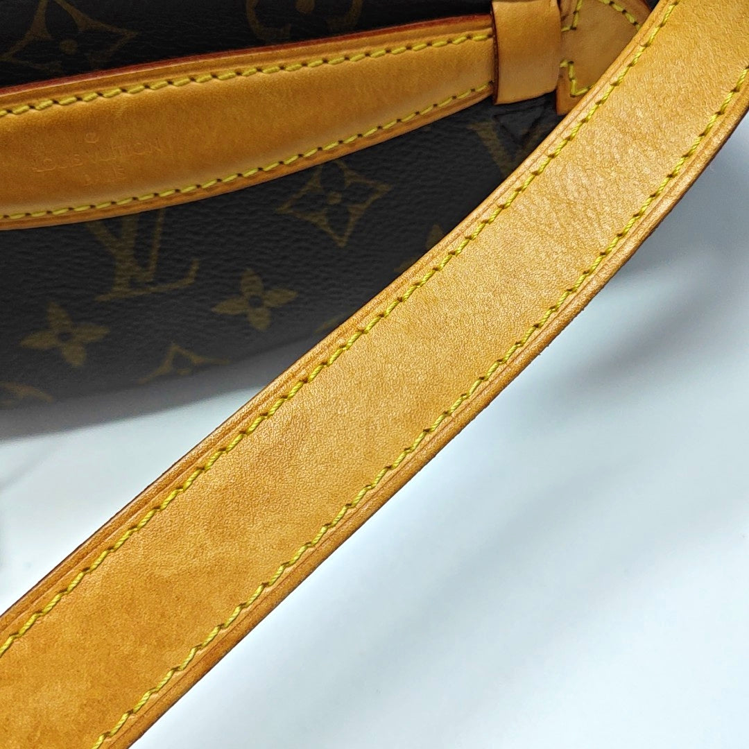 BUMBAG Monogram Coated Canvas Brown