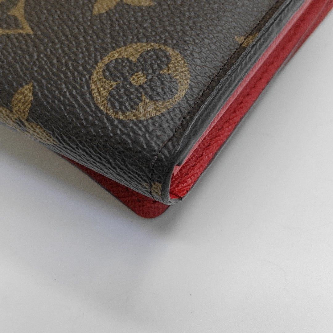 SARAH Monogram Coated Canvas Brown