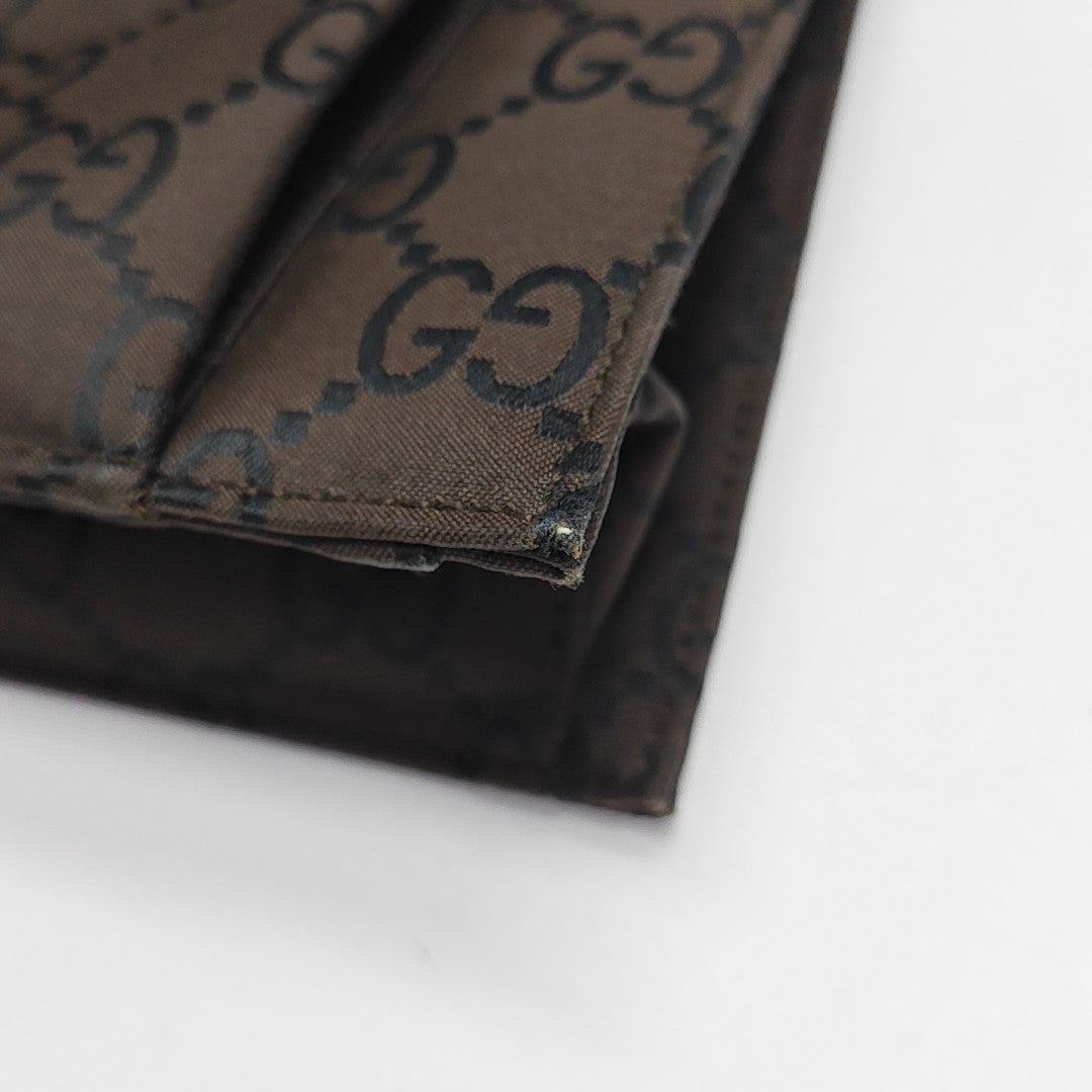 Monogram Canvas Tote Bag Brown