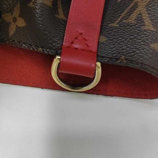 NÉONOÉ MM Monogram Coated Canvas Brown