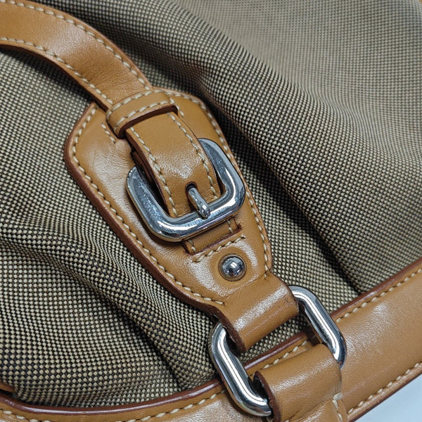 Fabric Tote Bag Brown