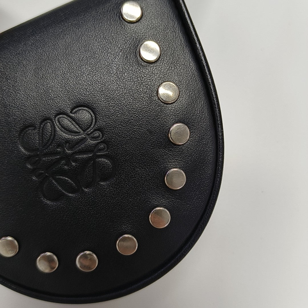 Heel Calfskin Black