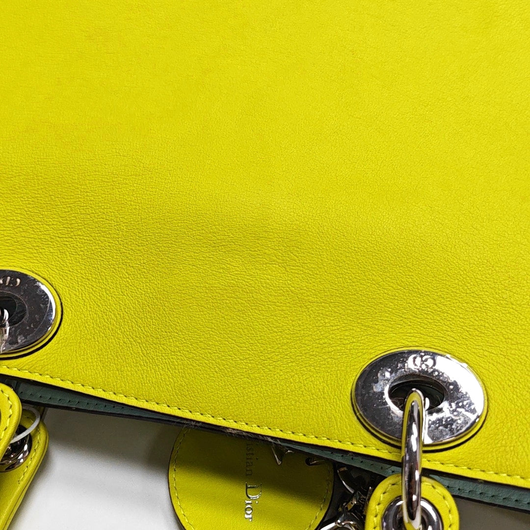 Diorissimo Calfskin Green