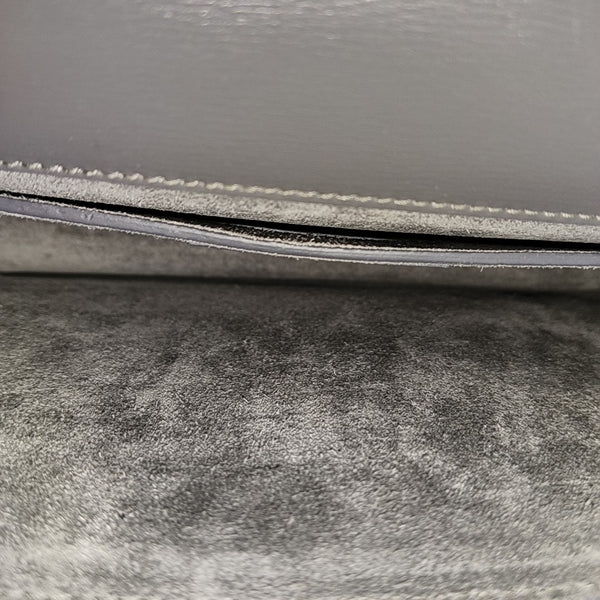 SUNSET Medium Calfskin Gray
