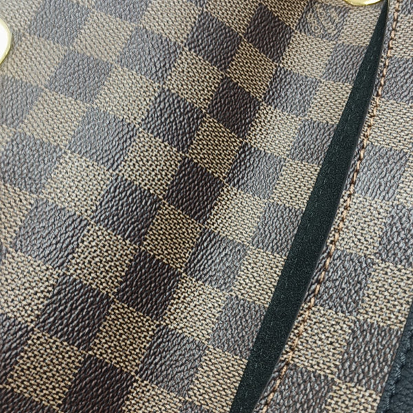 VAVIN PM Damier Ebene Coated Canvas Brown