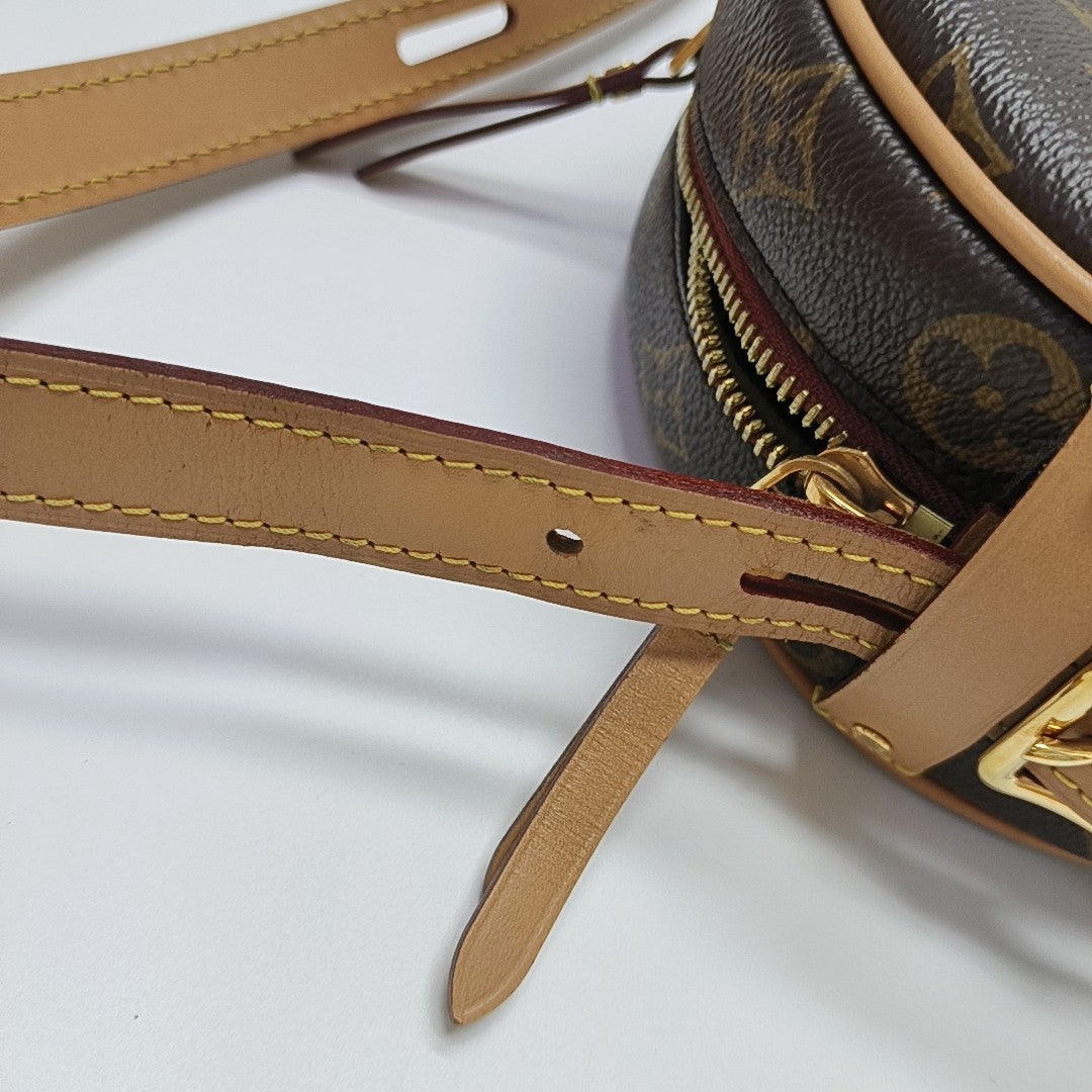 BOITE CHAPEAU PM Monogram Coated Canvas Brown