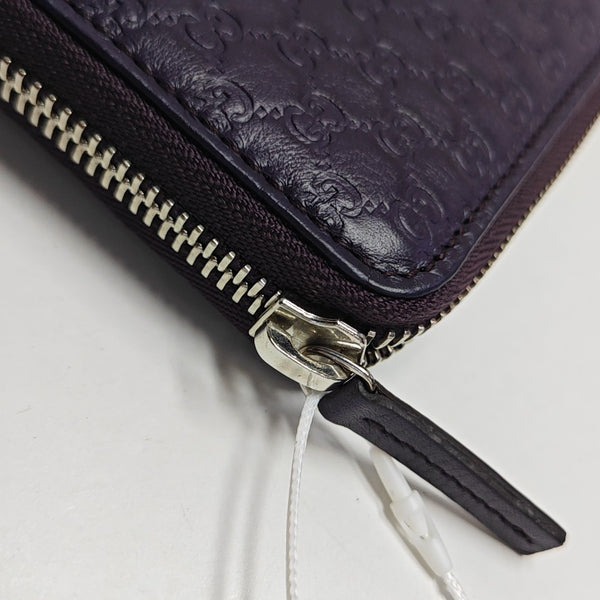 Monogram Calfskin Wallet Purple