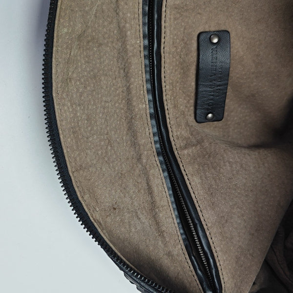 Lambskin Shoulder Bag Black
