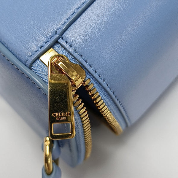 TRIOMPHE Mini Calfskin Blue