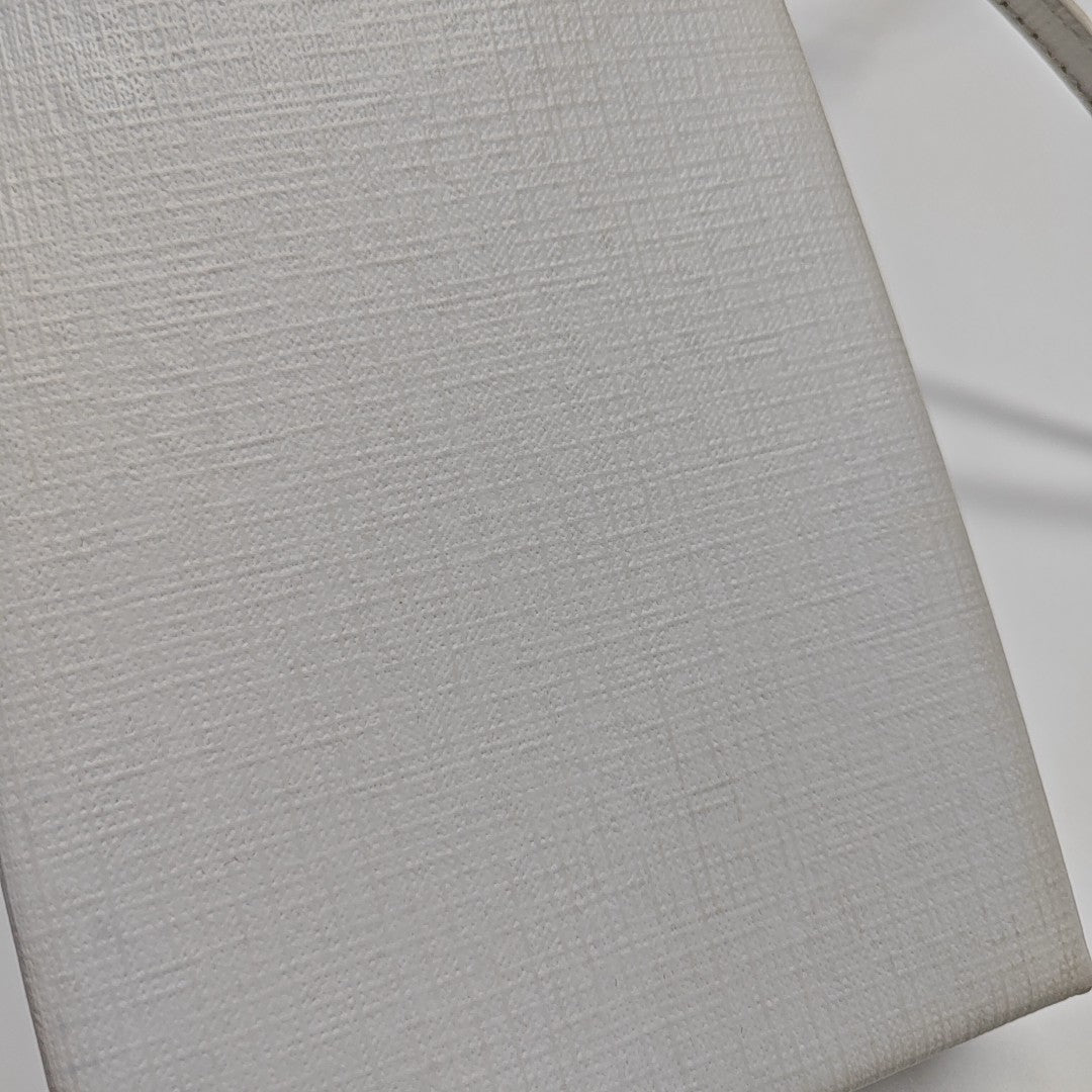 Shopping Bag Calfskin White