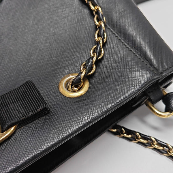 Calfskin Tote Bag Black