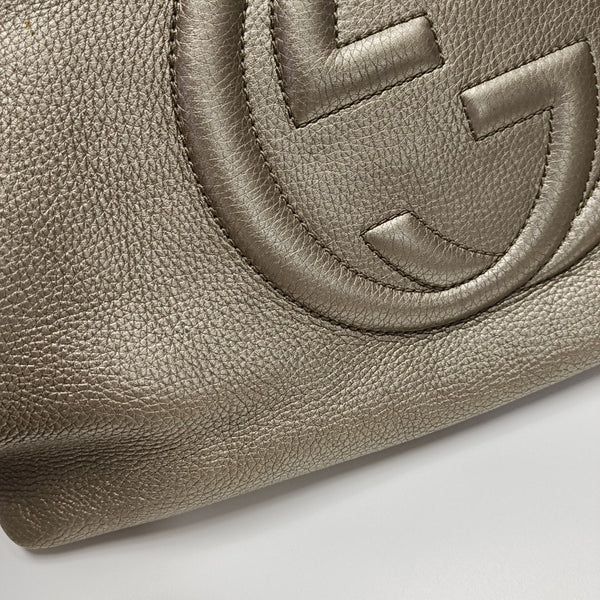 Soho Large Calfskin Beige