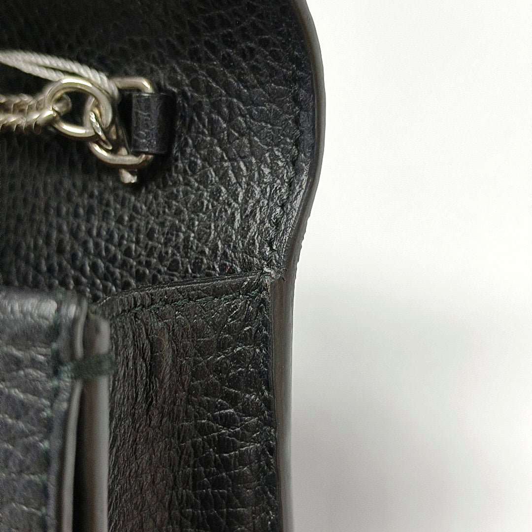 Authenticated pre-owned  Dionysus Super Mini Calfskin Black - Shoulder Bag at Looply