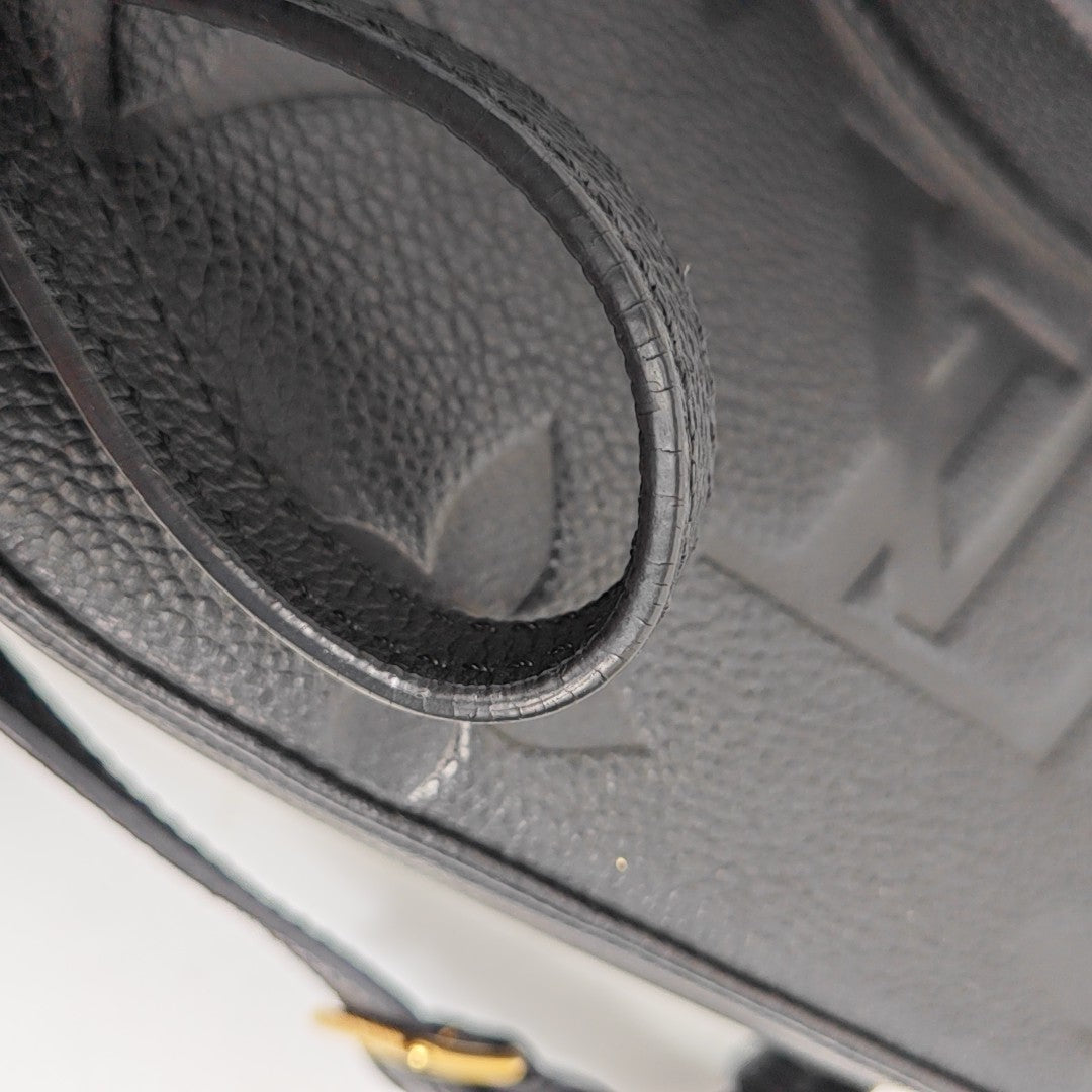 BAGATELLE Monogram Calfskin Black