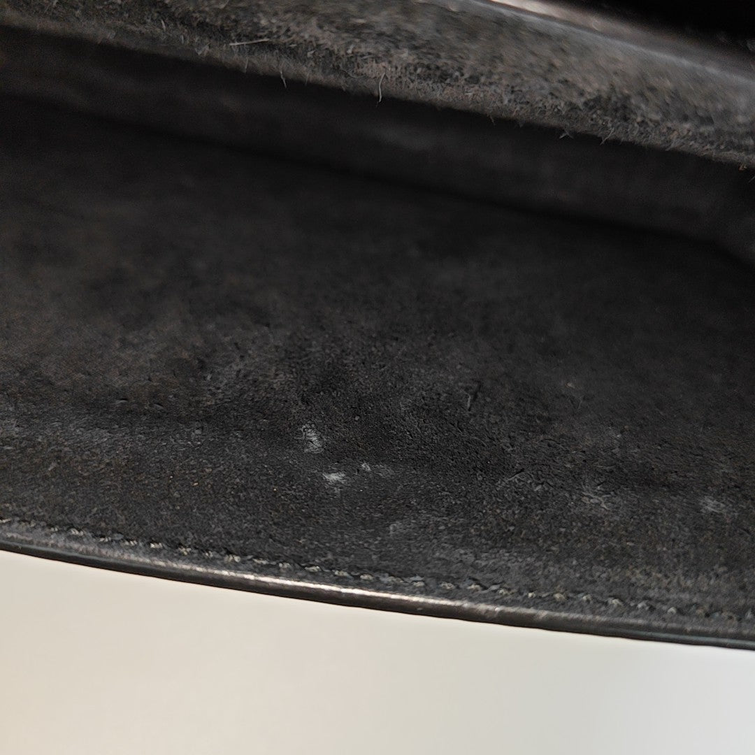 SUNSET Medium Calfskin Black