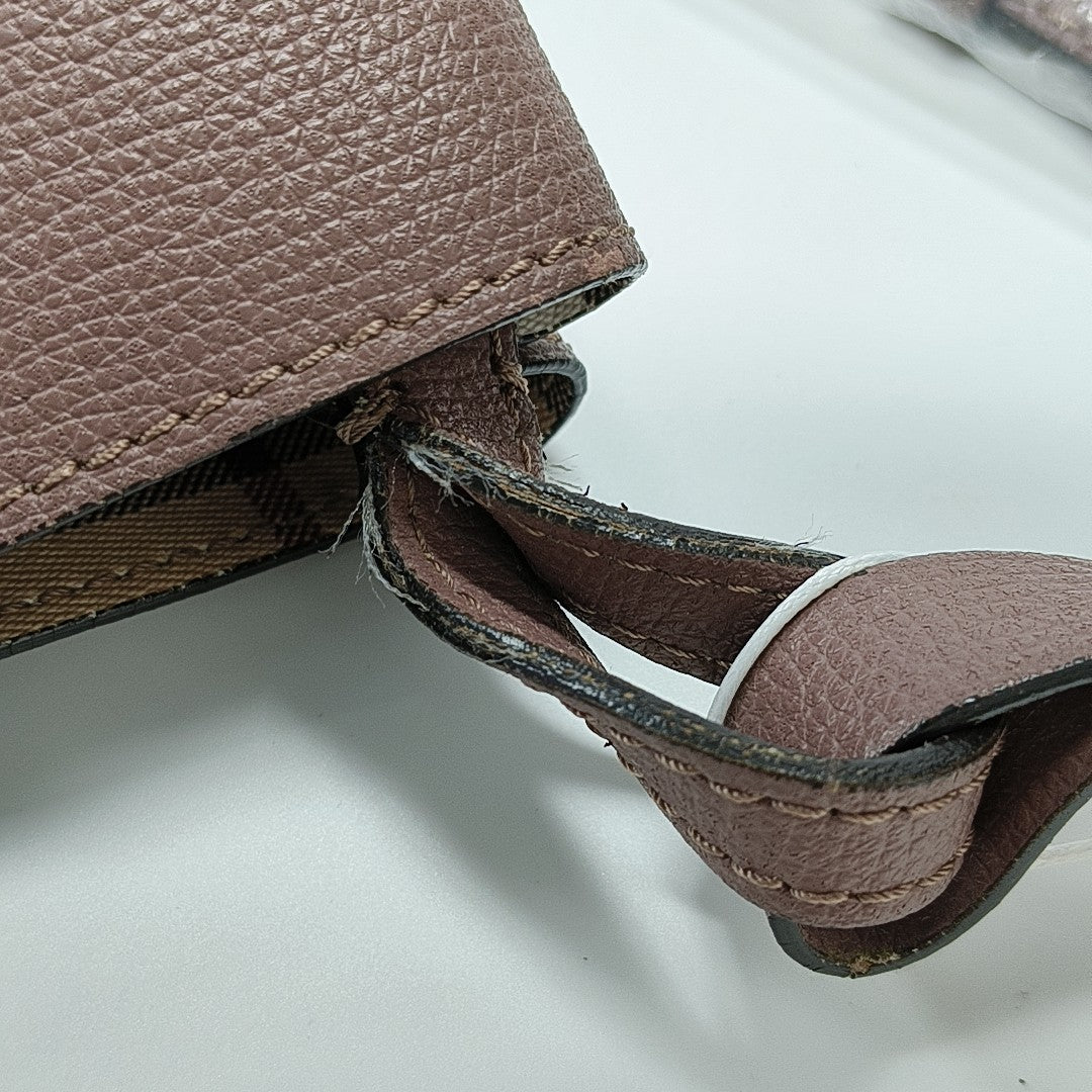 Calfskin Bucket Bag Beige