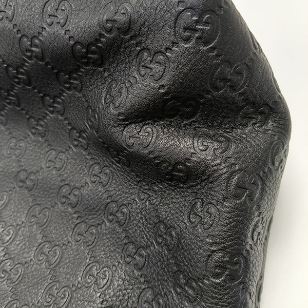 GG Imprime Monogram Calfskin Black
