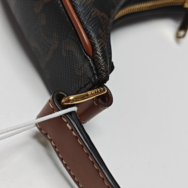 AVA Small Coated Canvas Brown