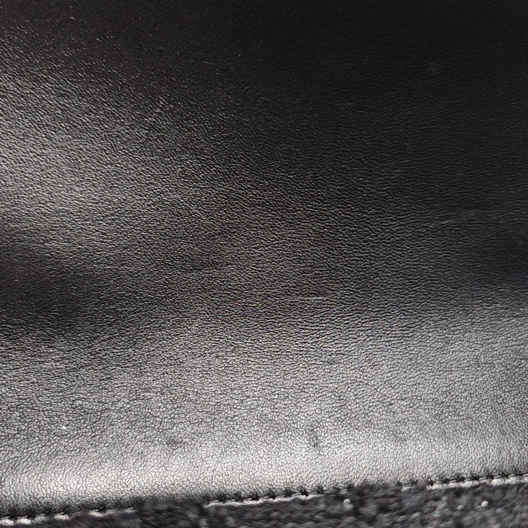 CLASSIC FLAP Mini Quilted Fabric Black